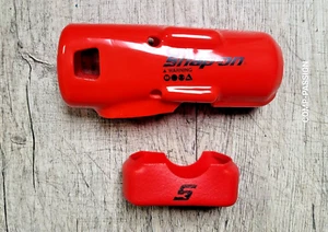 Snap-On CT861 CT825 Llave de Impacto Cubierta Bota Protectora 14.4 3/8 Rojo Sin Escobillas - Imagen 1 de 2