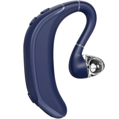 Wireless Bluetooth Headset Hands-free Earpiece Driver Trucker Earphone with Mic - Image 1 of 4