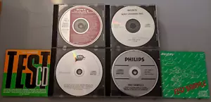Verschiedene Test CD: Sony Typ 4, Sony Wechsler Test, Moos Musikgruppe, Philips Test 5. - Bild 1 von 9
