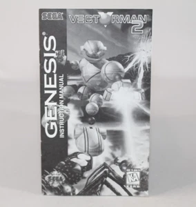 Vectorman 2 Sega Genesis Manual Only! Very Good Condition! NICE! - Picture 1 of 2