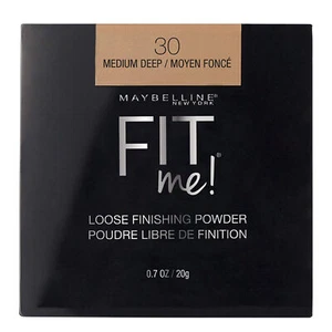 Maybelline New York Fit me Loose Powder 30 Medium Deep 0.7 oz 20 gm - Picture 1 of 6