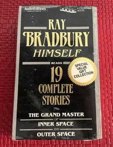 RAY BRADBURY HIMSELF Reads 19 Complete Stories Audiobook cassette tape New - Picture 1 of 4