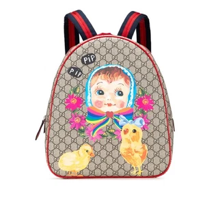 GUCCI GG Supreme Kids Line Natalie Doll Backpack Backpack 433578 Women 【Us... - Picture 1 of 11