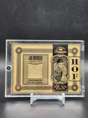 2005 Donruss Timeless Treasures Hall of Fame Materials Jersey /25 Lou Boudreau  - Image 1 of 3