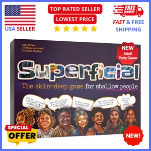 Superficial NSFW Party Game – Hilarious Adult Drinking & Group Night Essential - Picture 1 of 7