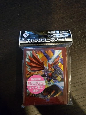 VENDEDOR DE EE. UU. Megaman Battle Network Rockman Exe 6 Cyber ​​Beast Falzer Funda para Tarjeta Foto 1 de 2