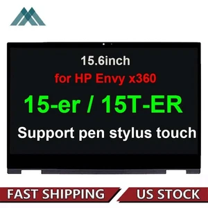 LCD Display Touch Screen Digitizer Assembly for HP Pavilion x360 15-er1051cl FHD - Picture 1 of 4