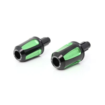 For Kawasaki Z125 Pro 16-19 18 17 FAIZ CNC GREEN Bar End Weights - Image 1 of 3