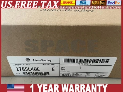 New Allen Bradley 1785-L40E PLC5/40E EtherNet/IP Controller 1785L40E US Free Tax - Image 1 of 4