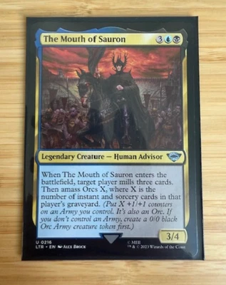 MTG: The Mouth of Sauron Universes Beyond: the Lord of the Rings: Tales of...NM - Image 1 of 2