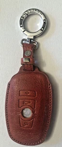 Chrome BAO M A 4 Cover Leather for car key opener and other keys SSJABH - Picture 1 of 3