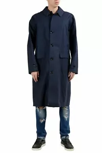 RRP £595 mens HUGO BOSS trench coat GARRIS size 52 uk 42 or XL - Picture 1 of 9