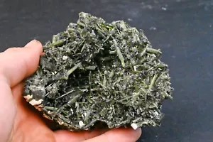 Amas de Tourmaline verte du Brésil 326g minérale de collection - Imagen 1 de 16
