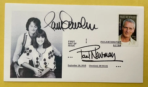 SIGNED CAROL BURNETT FDC AUTOGRAPHED FIRST DAY COVER - MORK & MINDY Cover