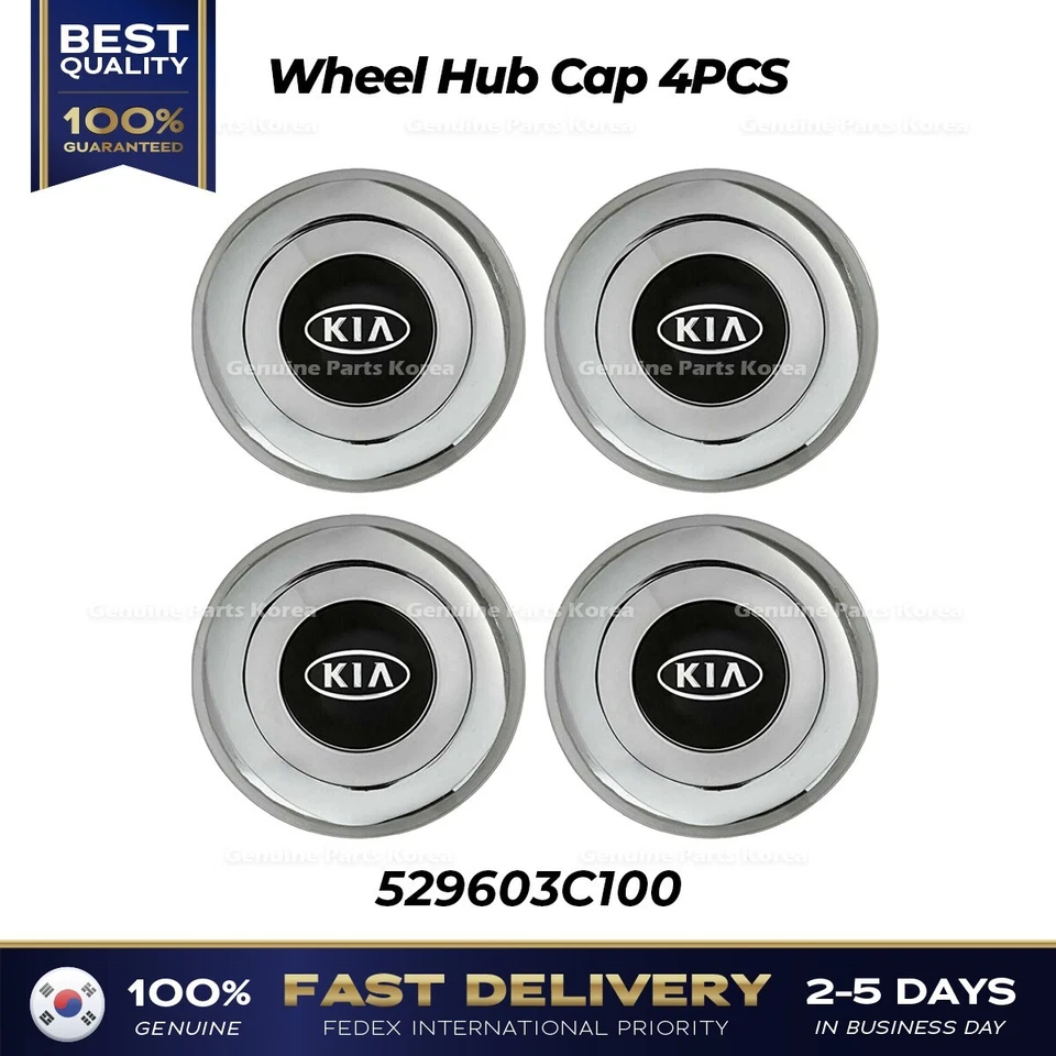 ⭐Genuino⭐ Tapacubos de rueda 4 piezas 529603C100 para Kia Optima Foto 1 de 4
