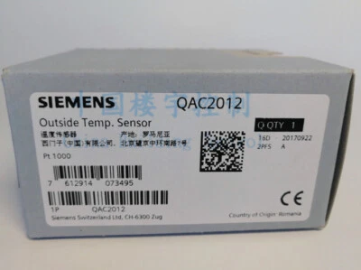 1PC New Siemens QAC2012 Temperature Sensor In Box Brand - Image 1 of 3