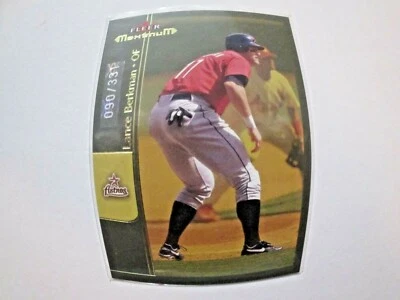 2002 Fleer Maximum Lance Berkman Houston Astros #090/331 - Image 1 of 2