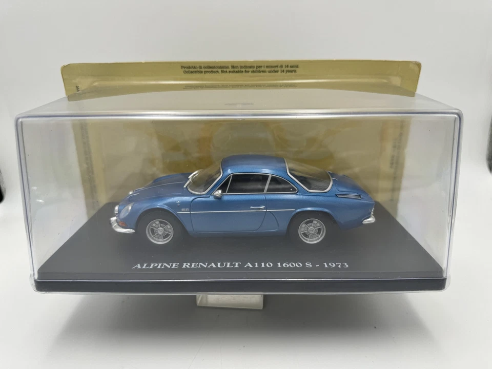 DIE CAST " ALPINE RENAULT A110 1600 S - 1973 " AUTO VINTAGE SCALA 1/24 - Immagine 1 di 1