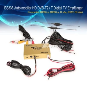 DVB-T2 Auto Mobile Digitale HDTV Receiver HEVC H.265/264 HDMI USB 160km/h ES338 - Bild 1 von 11