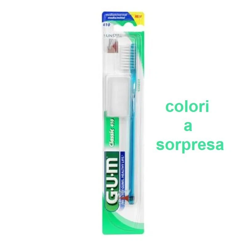 Gum Classic 410 Spazzolino Medio Compatto