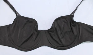 VICTORIA SECRET Black FULL COVERAGE Underwire PUSH-UP WITHOUT PADDING BRA 32DD - Picture 1 of 6