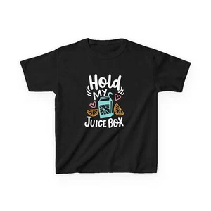 Kids Juice Box Tee - Fun Kids T-Shirt for Playdates, Birthday Parties, Summer  - Picture 1 of 37