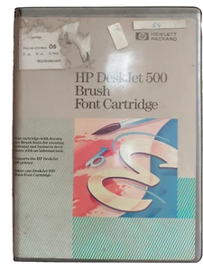 HP Deskjet 500 brush font Font Cartridge - Bild 1 von 1