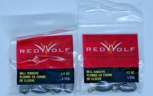 (2) RED WOLF 1/2OZ. GLOCKENSENKER 4 STÜCK PRO PACKUNG (RWBCS12) - Bild 1 von 1