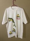 Vintage 1995 Budweiser Frogs T Shirt Wrap-Around Print Size Xl *Rare*