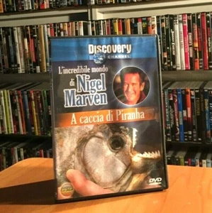 DISCOVERY CHANNEL L'INCREDIBILE MONDO DI NIGEL MARVEN A CACCIA DI PIRANHA DVD - Picture 1 of 3
