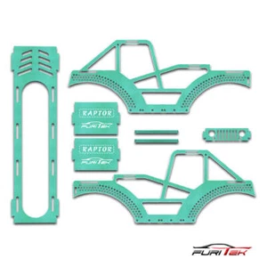 FURITEK Raptor Aluminum Frame Kit For SCX24 Crawlers - Green Seafoam - Picture 1 of 1