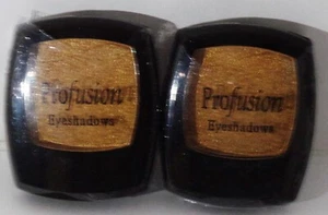 2 PROFUSION Pressed Powder Singles Eye Shadow #18 (Gold) Sealed RARE - Picture 1 of 1