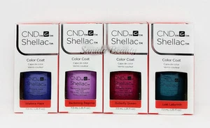 CND Gel Politur 0,25 Unzen - Wählen Sie eine beliebige Farbe aus der GARDEN MUSE 2015 Kollektion - Schellack - Bild 1 von 12