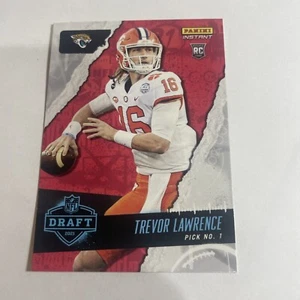2021 Panini Instant NFL Draft Night #1 Trevor Lawrence - Picture 1 of 2