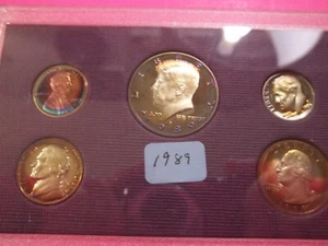 Schön getönter 1989 "S" Proof Set (TPS113) - Bild 1 von 2