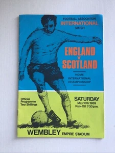 ENGLAND V SCOTLAND***10th MAY 1969***AT WEMBLEY STADIUM - Picture 1 of 2