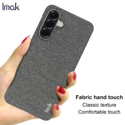 IMAK Para Samsung Galaxy A56, Lujo Textura Mate Tela Táctil Paño Estuche Cubierta Foto 1 de 4