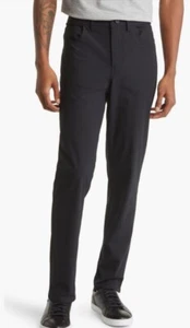 NUEVO Pantalones de golf informales Nordstrom Zella Commuter para hombre negros talla 33 - Imagen 1 de 5