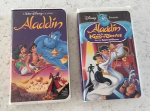 Aladdin Black Diamond Edition, A Walt Disney Classic  (VHS, 1662)King of Thieves - Picture 1 of 13