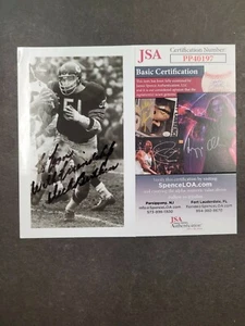 Dick Butkus JSA Certified Autographed Photo Inscription NFL Chicago Bears - Picture 1 of 3