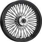 HD Black 48 Spoke Rear Wheel Rim 18x5.5 Harley Ultra Limited 10-22