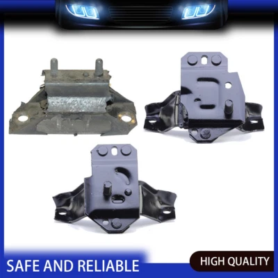 Soportes de transmisión de motor 3 piezas para Mercury Cougar 1980-1982 manual automático Foto 1 de 4