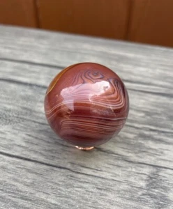 Sardonyx SphereMeditation, Healing Natural Crystal - Picture 1 of 3