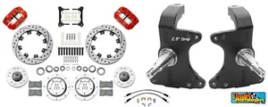Wilwood Brake kit Fits 70-81 Camaro,77-85 Impala79-90 Caprice,4 Piston Calipers - Picture 1 of 6