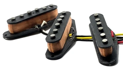 AlNiCo5 Pure Vintage Single Coil Pickup Choice of Individual or Set Cover Choice - Image 1 of 4