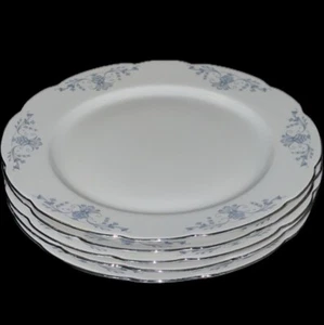 VTG Cmielow Regency By Embassy China Dinner Plates 10 3/8” Poland Lot Of 5 - Picture 1 of 6