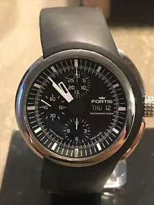 Fortis Spaceleader Chronograph Designed by Volkswagen Limited Ed Mens Watch - Picture 1 of 4
