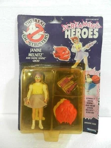 VINTAGE THE REAL GHOSTBUSTERS SCREAMING HEROES JANINE MELNITZ KENNER - Picture 1 of 12