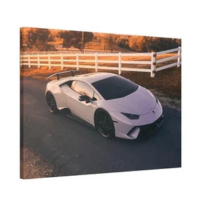 Lamborghini Huracan High Resolution Museum Quality Horizontal Canvas Print #022 - Picture 1 of 10