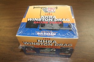 Pro Set 1992 NHRA Winston Drag Racing Wax Box 36 Sealed Packs